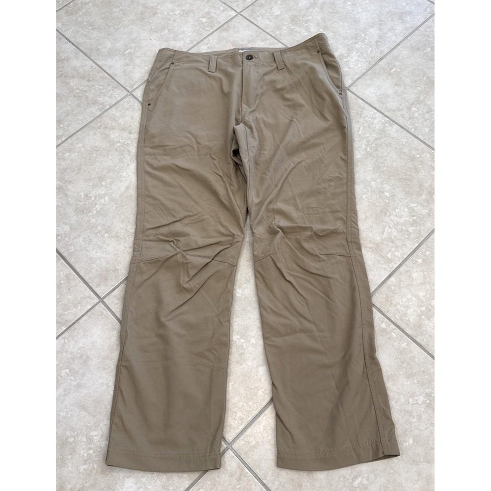 Marmot Mens Size‎ 38x 33 Pants Straight Leg Nylon Hiking Outdoor Camping Khaki